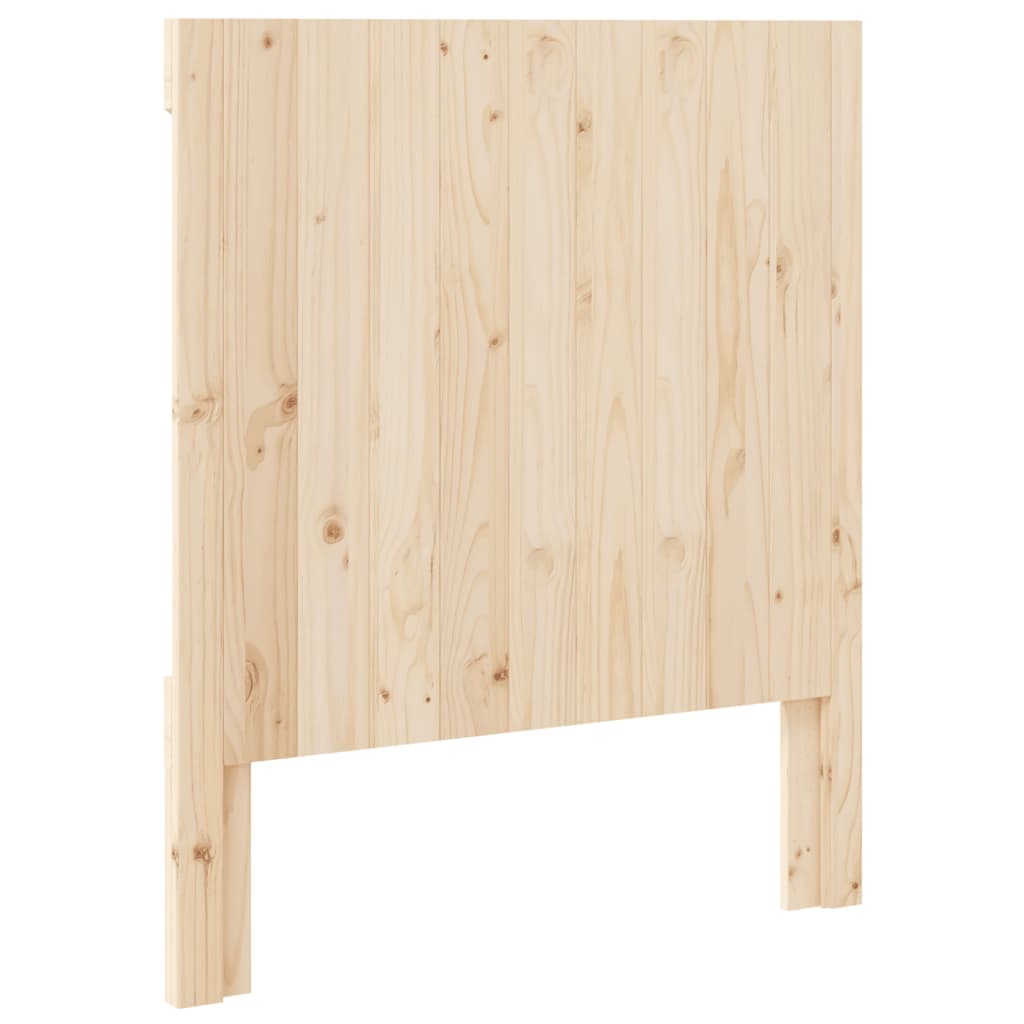 Headboard 90 x 104 cm Solid Pine Wood
