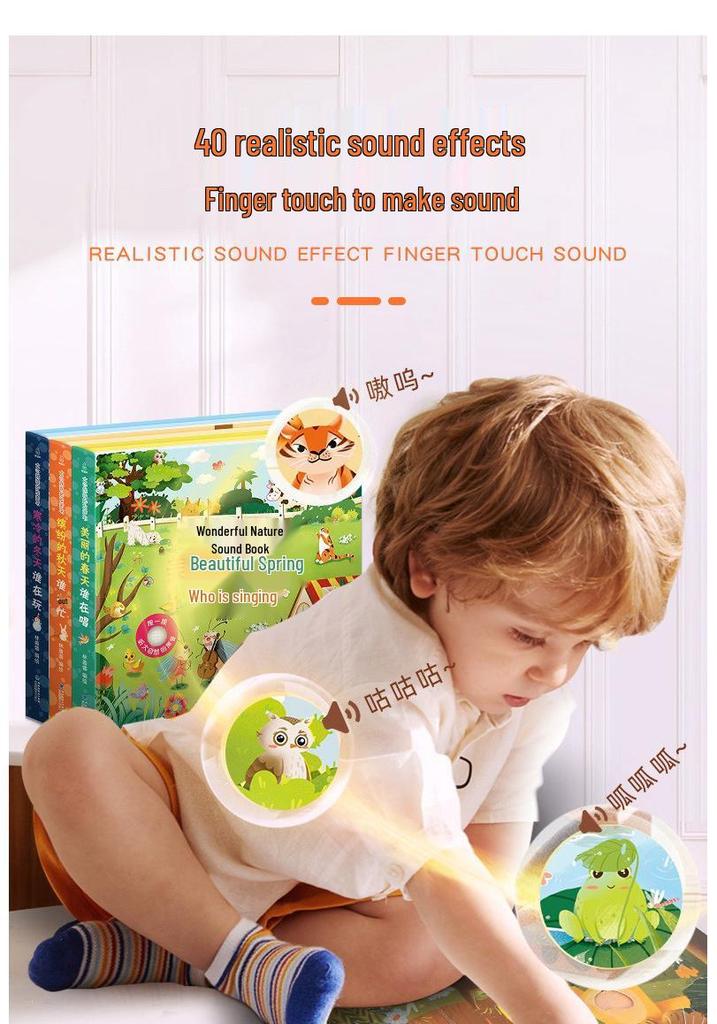 Wonderful Nature Sound Book: Early Education Picture Book for Babies and Toddlers 0-3 Years