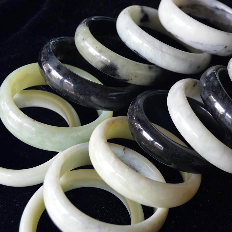 Xiuyan Jade Bracelet Mix for Live Stream Sales 63-65 mm
