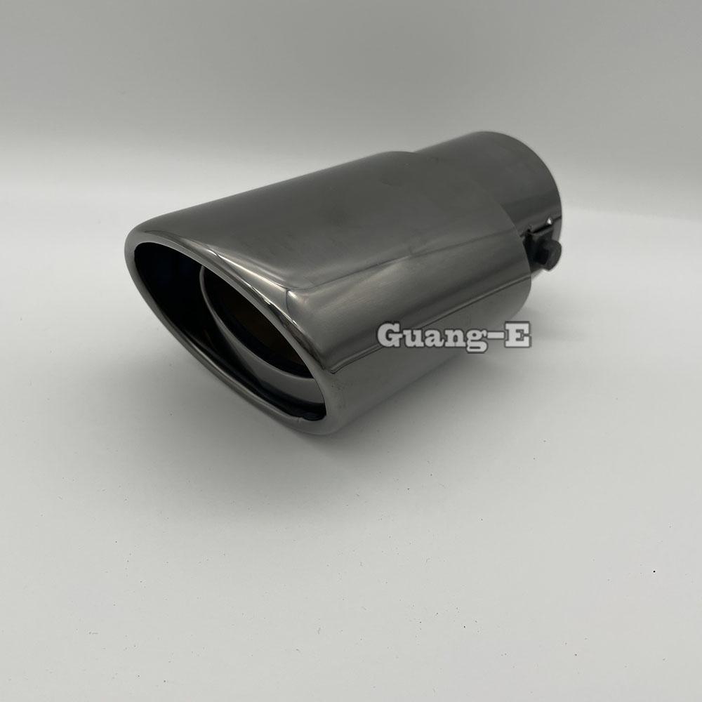 For Nissan Kicks 2017 2018 Car Body Cover Stainless Steel Muffler Pipe Outlet Dedicate Exhaust Tip Tail