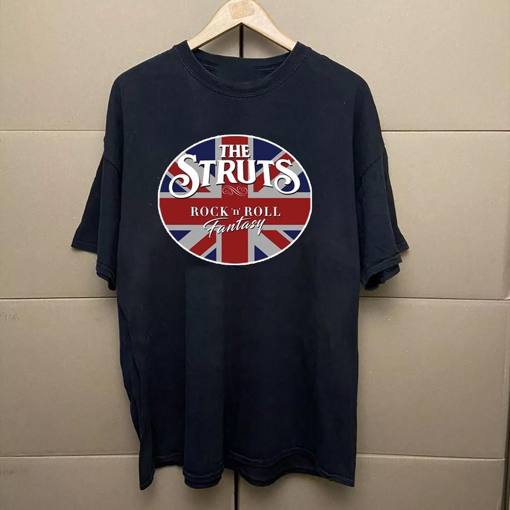 New! The Struts Band Rock & Roll Shirt Unisex Concert S to 4XL