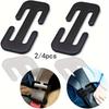 Car Safety Belt Adjuster Children Seat Belt Retainer Anti-Neck Seatbelt Positioner Stopper Kids Shoulder Guard Buckle Accessory