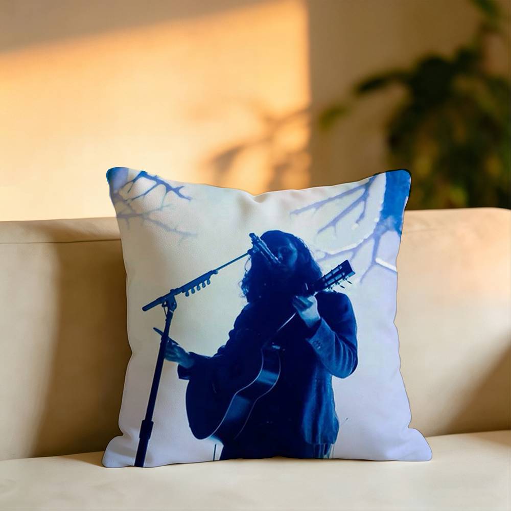 Rock Singer HHozier Pillow Case Square DoubleSided Sofa Cushion Cover Bedroom Bedside Pillow