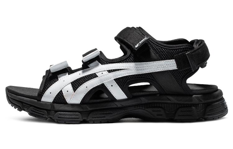 ASICS Kahana Sd 2 Модные Ретро Спортивные Унисекс Сандалии Черный Белый 1203A231-002 36