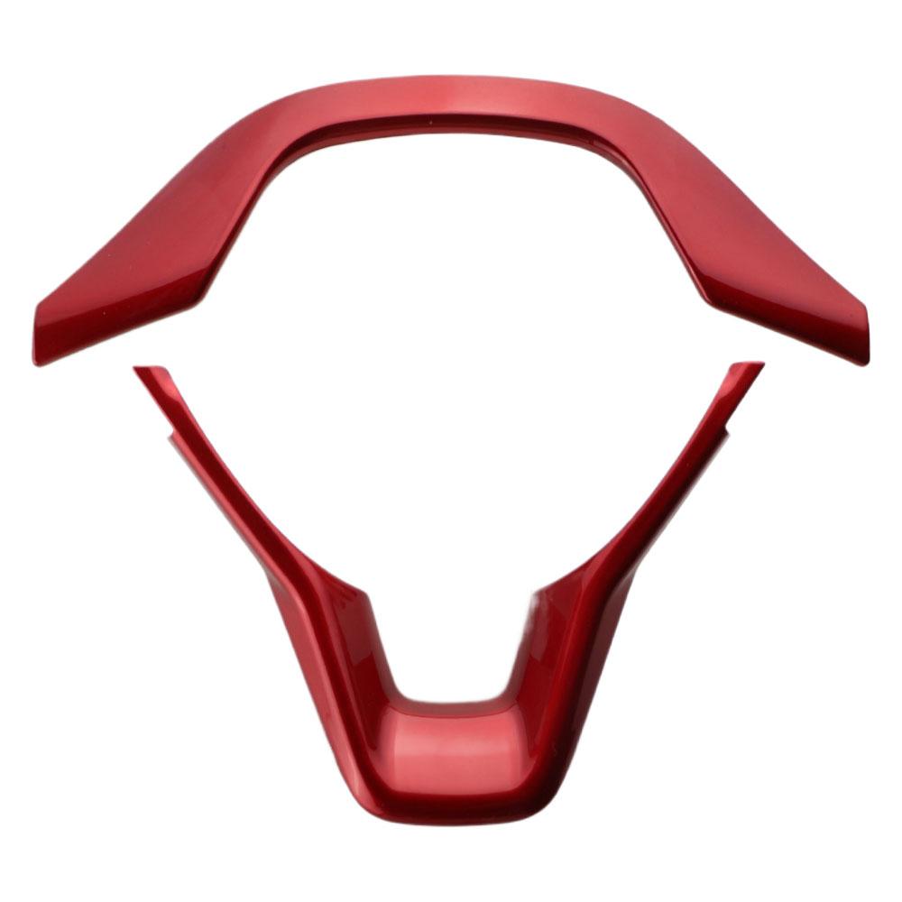 

For Honda Accord 2018 - 2025 City 2020 - 2025 Steering Wheel Panel Trim Sticker Decoration Cover Car Interior Accessories красный