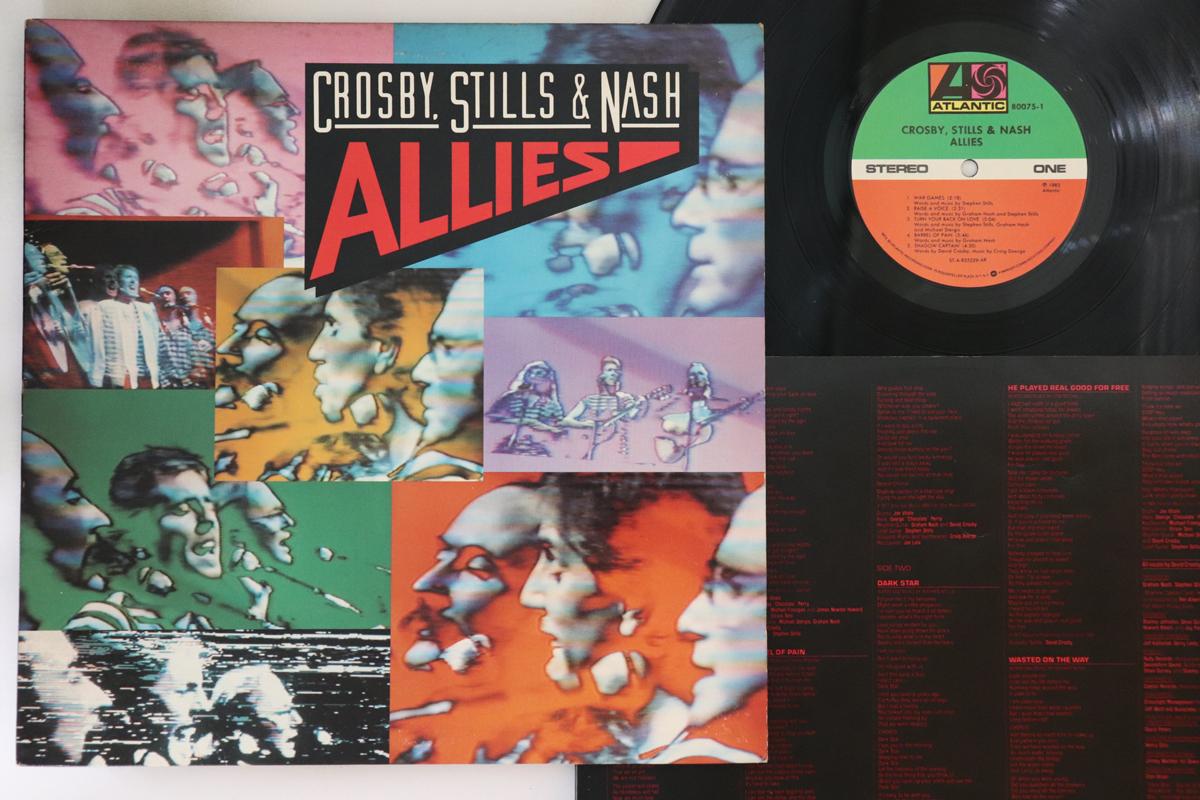 

LP Пластинка CROSBY, STILLS, NASH - Allies 800751 ATLANTIC 1983 США Рок Б/у