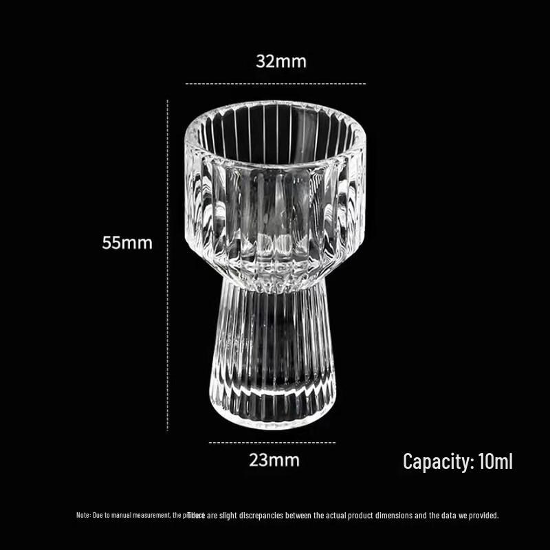 

Shangqi Striped Baijiu Glass Set with Decanter
