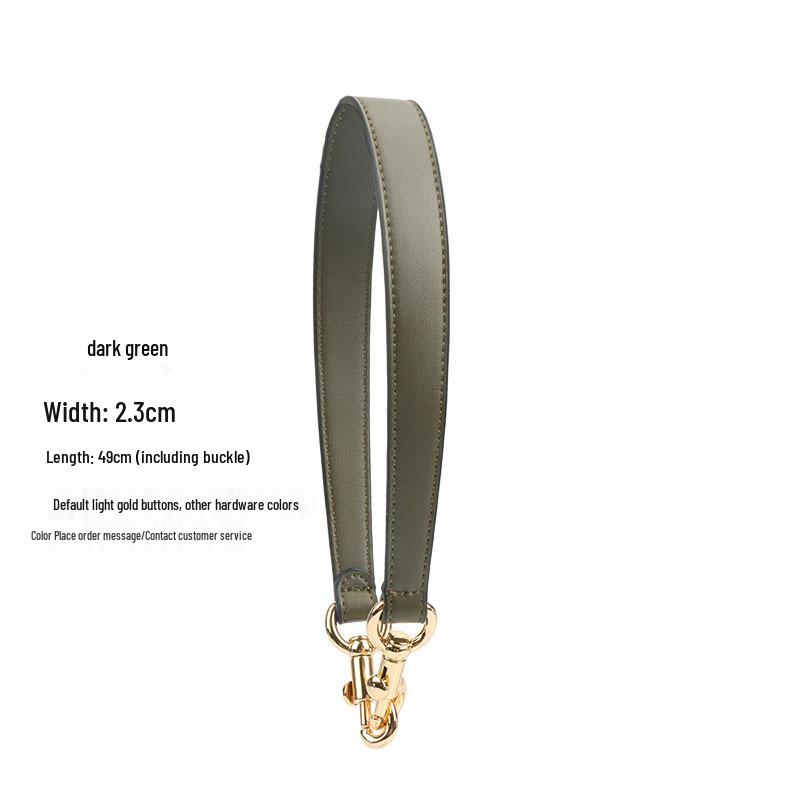 Black PU Handbag Replacement Strap: Women's Underarm Bag, Short Single Shoulder Handle, Trendy Plain Design