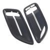 2 Pcs Engine Hood   Vent Cover Carbon   Front Upper Bonnet Hood   Outlet Cover Replacement for     2018 to 2023