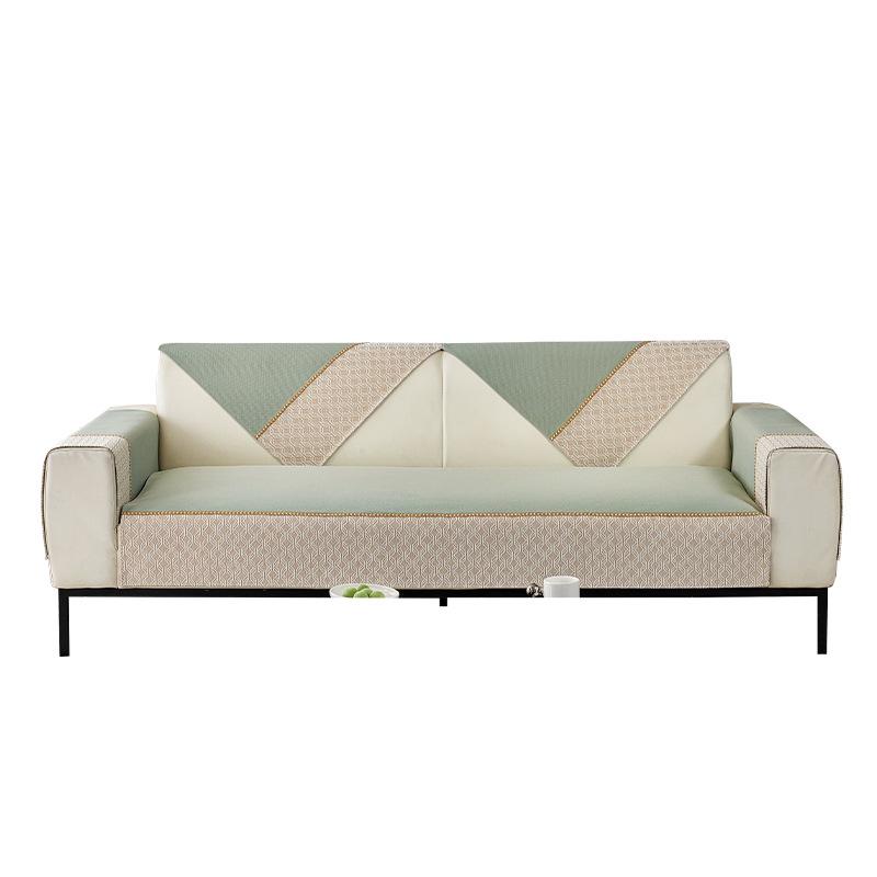 Chenille Lattice Splicing Sofa Cover for Living Room Modern Non-slip Sofas Towel Couch Covers L Shaped Corner Sofa Mat Seat Pad