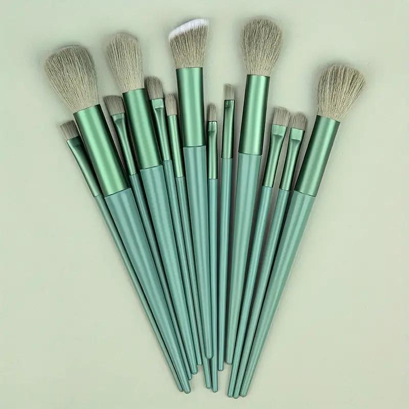 13Pcs Makeup Brush Set Soft Fluffy Cosmetic Foundation Powder Eyeshadow Kabuki Blending Make Up Brush Beauty Tool Makeup
