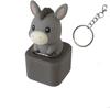 Flash Effects Monkey Button Keychain Colorful Lights Lamb Sounds Pendant  Kids Toy