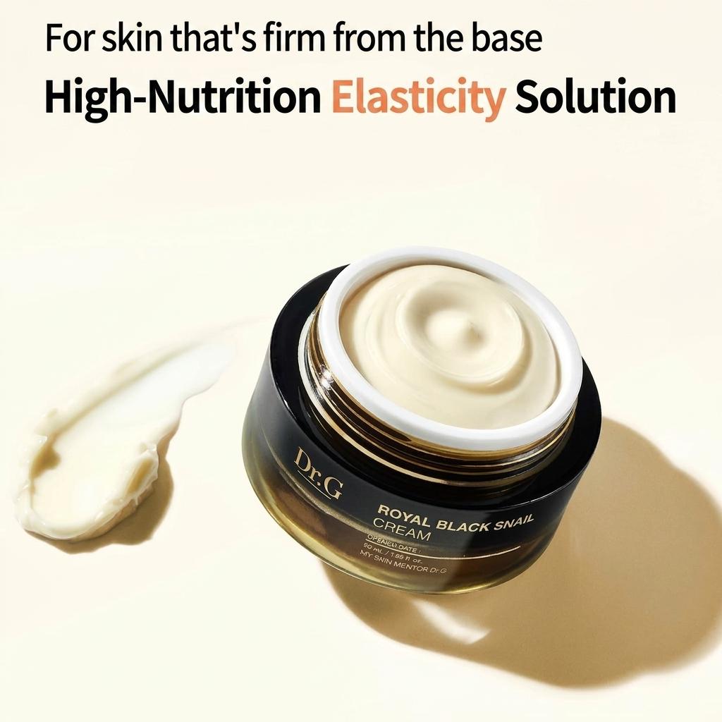Dr.G Royal Black Snail Cream (50ml X 2) - [KOREAN SKINCARE] Premium Firming & Nourishing Moisturizer