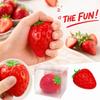 Realistic Strawberry Slow Rising Stress Toy, Toys for Adults and Kids