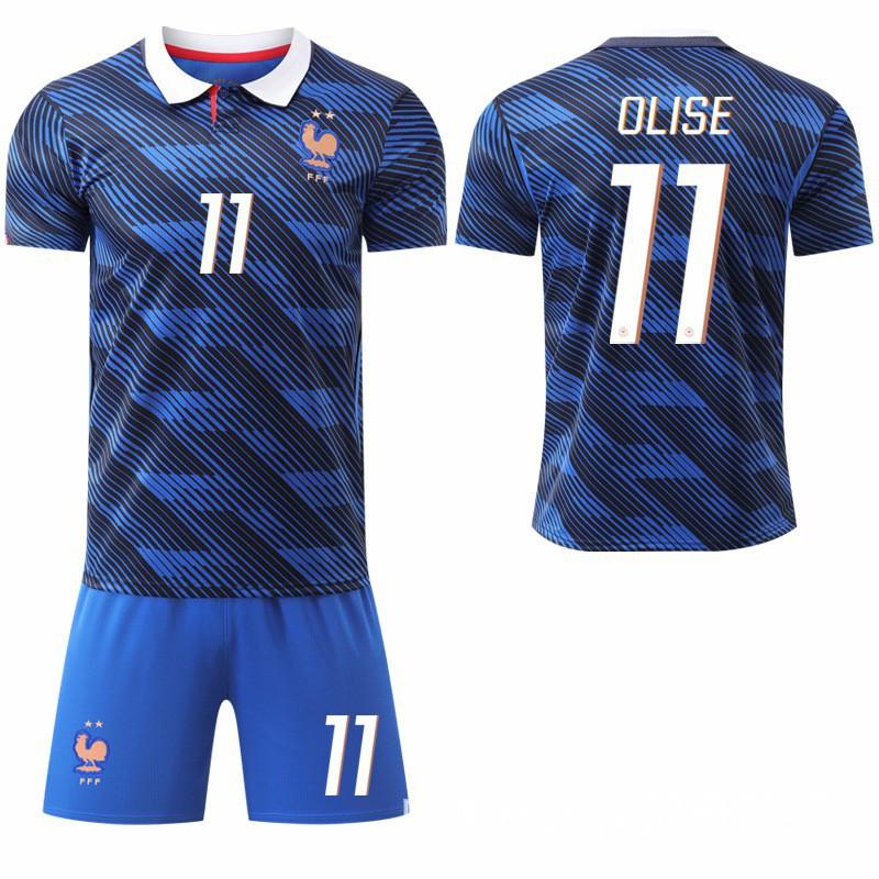 

2026-27 World Cup Home Football Jersey 7 Dembele 11 Olise No. 10 Mbabpe #18