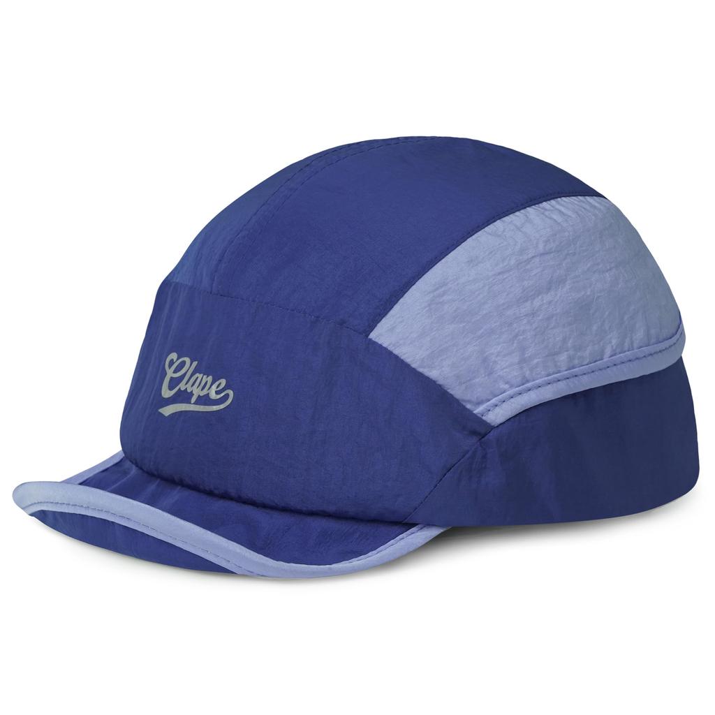 Croogo Umpire Mini Short Cycling Cap Cap, Summer, Soft, Brim, Brim, Lightweight, Quick-Drying, Water-Repellent, Mesh, Breathable, Unisex, (Rock Blue)