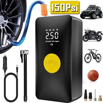 150 PSI Digital Tire Inflator Car Air Pump Compressor Electric Portable Auto 12V