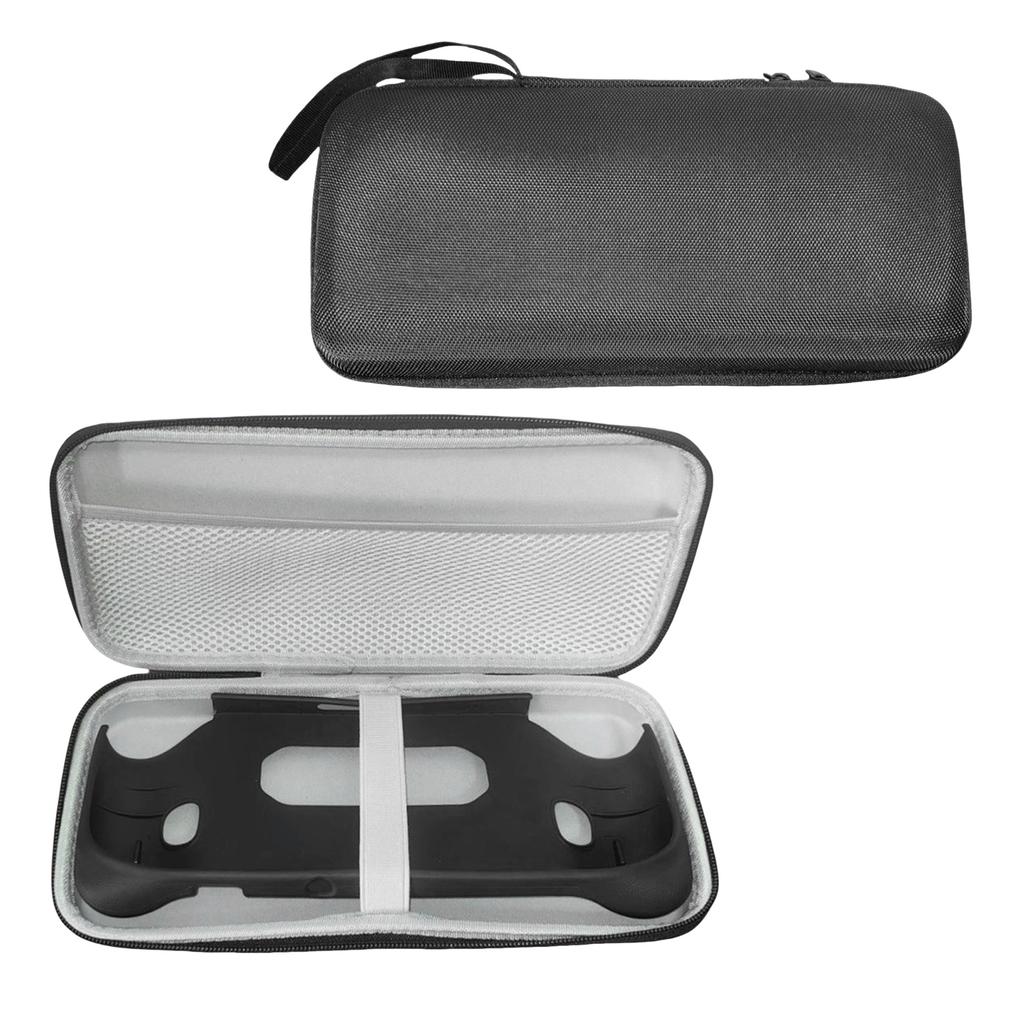 Gaming Console Case Storage Bag Travel Pouch Shockproof with Secure Interior Lining For Ayn Odin 2 Easy Carry Organizers