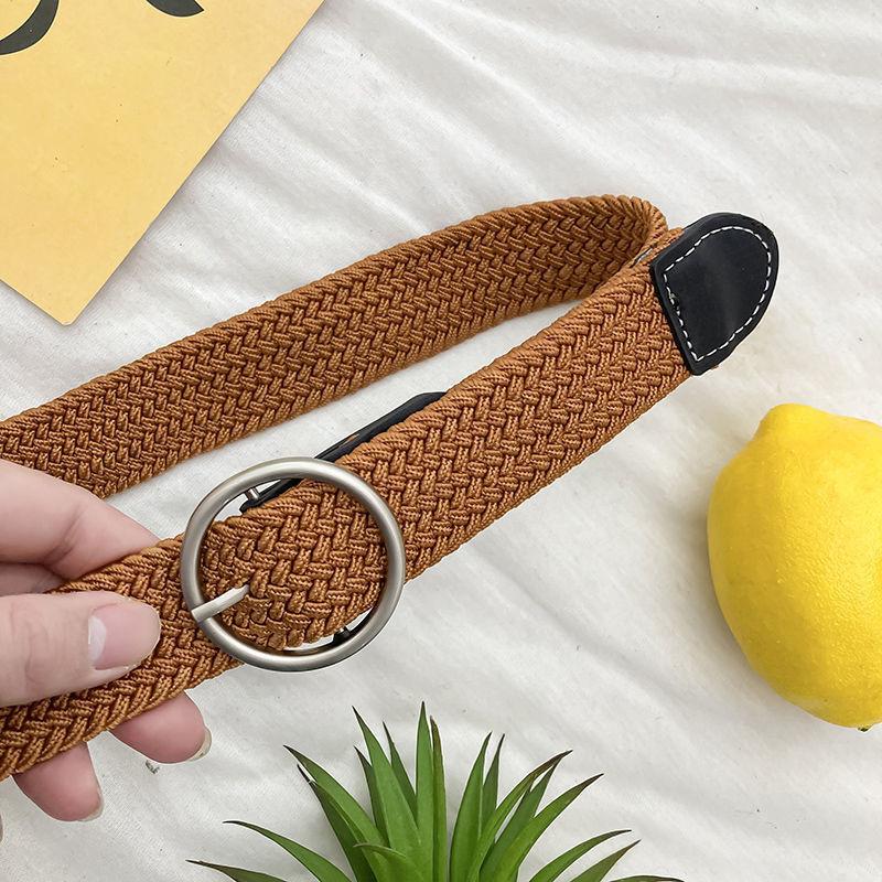 Canvas Elastic Unique Belt Perfect For All Occasions Trendy And Style Adjustable