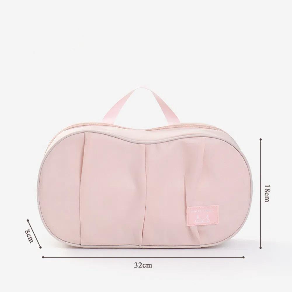 Solid Color Underwear Organizer Portable Travel Accesseries New Bra Storage Bag  Travel