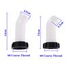2" IBC Tank Adapter 43mm/45mm Water Tank Drainage Diversion Tube S60 Female Thread Garden Irrigation Hose Barrel Tap Fittings