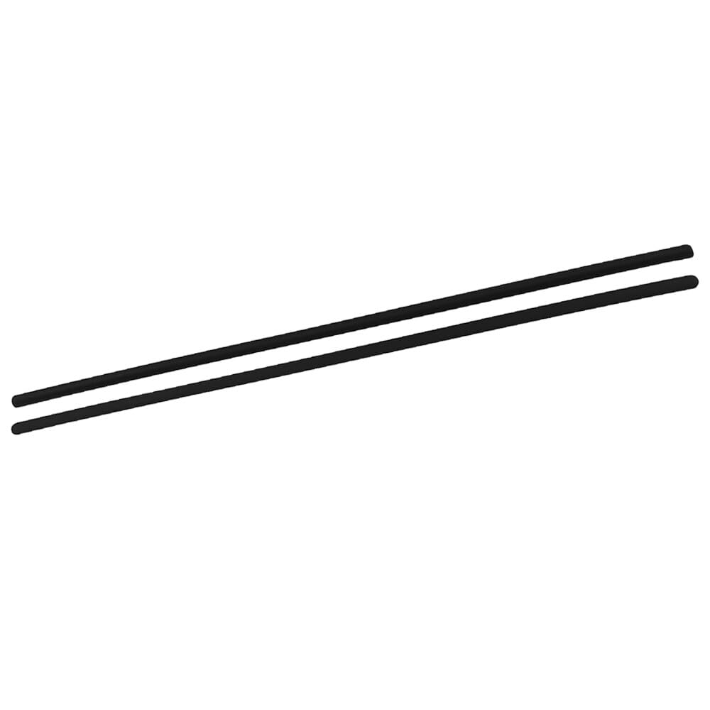 HSSDTECH Laptop Bottom Rubber Feet - Anti-Slip Pads for Dell Latitude 3520 Black (2 Pieces)