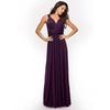 Sexy rückenfreies Modefrauen-langes Kleid ärmelloses lässiges Party-Abendkleid
