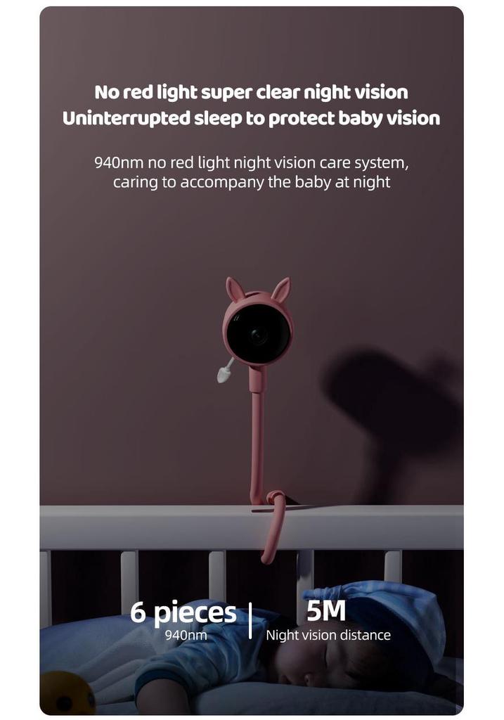 HD Wireless Baby Monitor: WiFi Webcam & Remote Doodle Cam