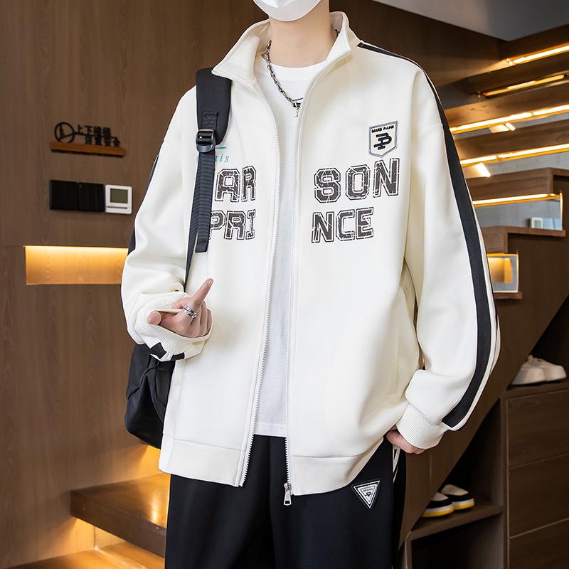 Autumn/Winter Cardigan Hoodie for Boys (Ages 13-16) - Stylish, Thick, Plus Velvet Outerwear