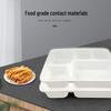 Disposable 5-Compartment Meal Box
