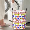 Traffic Signs Foldable Laundry Baskets Dirty Clothes Sundries Storage Basket Large Waterproof Box