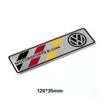 RUNTB1 3D Metal Aluminium Badge Car Body Decoration Sticker For VW GTI Polo Golf Passat Tiguan Arteon Touareg Taigo Caddy Jetta Beetle