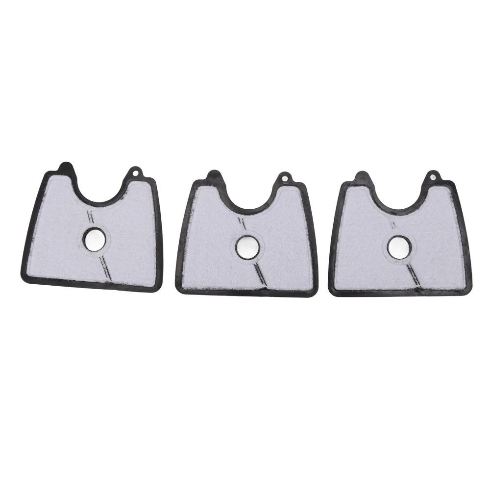 6PCS Cotton Leaf Blower Air Filter White Air Filter Part for Jonsered 125B BX BVX B2126