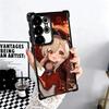 Genshin Impact Klee Plating Phone Case For Samsung Galaxy S24 S25 FE S26 Edge S23 Ultra S22 S21 Plus S20 Anti-Fall Airabag Cover
