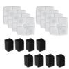 Pet Fountain Filters Filtration System Replacement Filter and Foam Water Purifications Filters Water Fountain Accessory