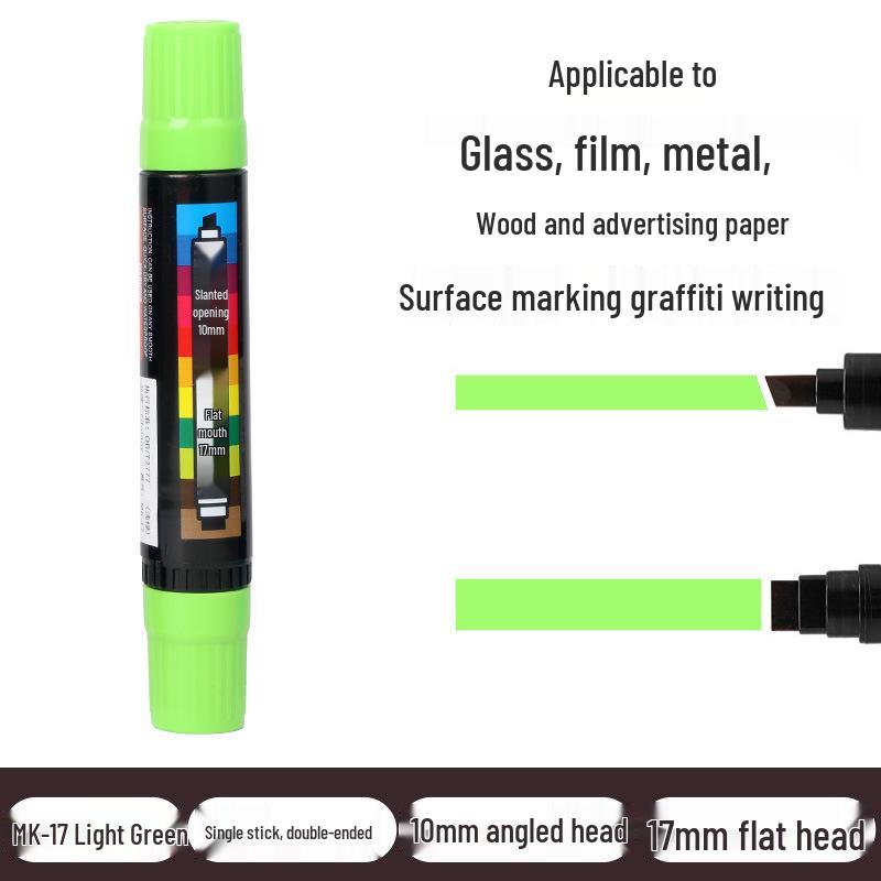Feiluo Lang POP Double-headed Refillable Marker Pen for Posters and Advertising