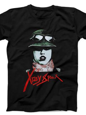 Xray Spex Punk Rock Musikband Geschenk Tragetasche Schwarzes T-Shirt Sweatshirt Kapuzenpullover B420