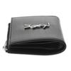 Saint Laurent Paris Bifold Compact Leather 575726 0SX0E 1000 Women's Wallet, Black, [Used]