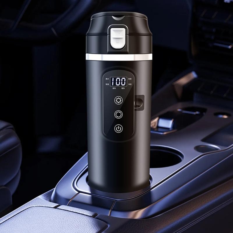 12V 24V Elektrischer Wasserkocher für das Auto, Reise-Elektro-Tee-Kaffee-Kessel, Schneller Wasserkocher & Erhitzer, Automatische Abschaltungen