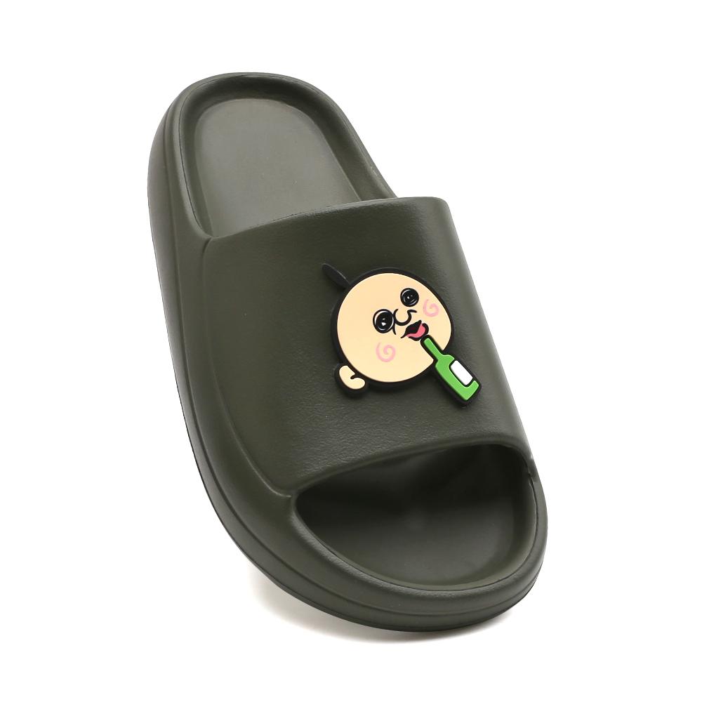 B2Bang Ppangppang-I Okji Soft Slippers Khaki