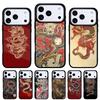 DRAGON TATTOO JAPANESE Phone Case for iPhone 17 16 15 14 13 Pro Max Back Cover for 12 11 Pro Coque