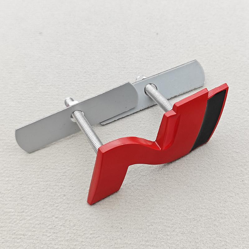 HWCB2 3D Metal NLine N Logo Rear Boot Trunk Emblem Front Grille Badge Decal For Hyundai I20 I30 Sonata Kona Elantra Tuson Car Stickers