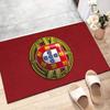 Portugal flag Polyester Carpet, Soft Indoor Mat for Office Chair, Living Room, Computer Desk - Decorative Home Office Rug Design
