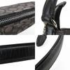 Used COACH Shoulder Bag F29959 Signature Canvas/leather Gray Black One Belt