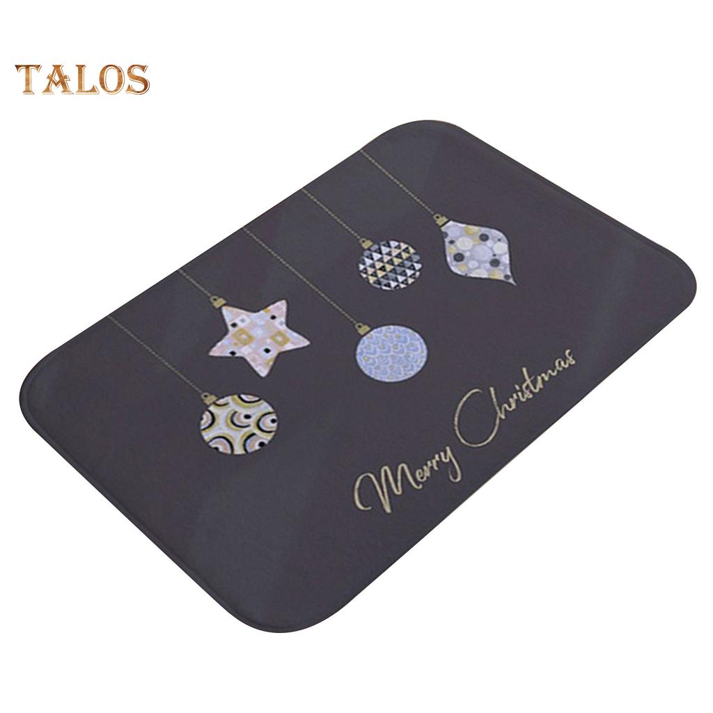 TL Anti-slip Christmas Doormat Bathroom Kitchen Floor Mat Carpet Cushion