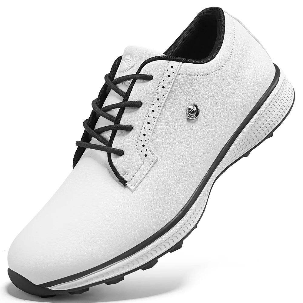 Pánské golfové boty Golfové tenisky pro muže Pohodlná obuv na chůzi Pánské boty do posilovny Velké velikosti