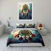 Colorful Dreamcatcher Home Decor Set Multiple Sizes Kid'S And Adults' Bedroom Exquisite 3Pc Bedding Set, Gift