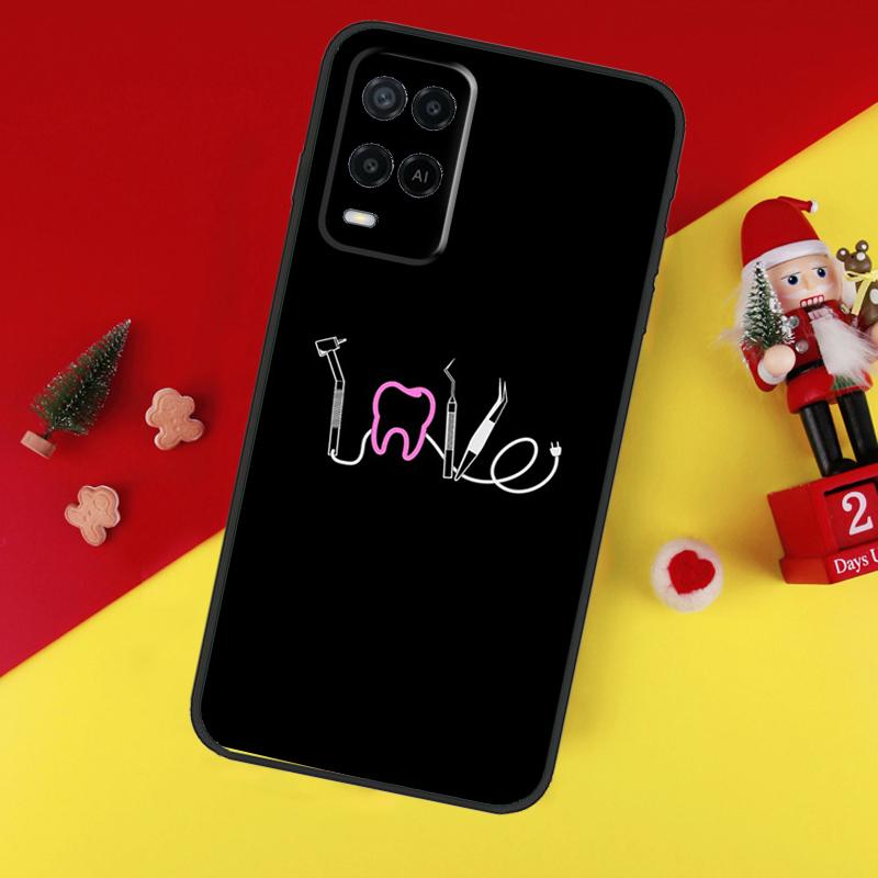 Dentist Dental Teeth Tooth Doctor Case For Oppo A5 A6 Pro A15 A57 A17 A54 A74 A94 A76 A16 A96 A40 A60 A80 A18 A38 A58 A78 A98