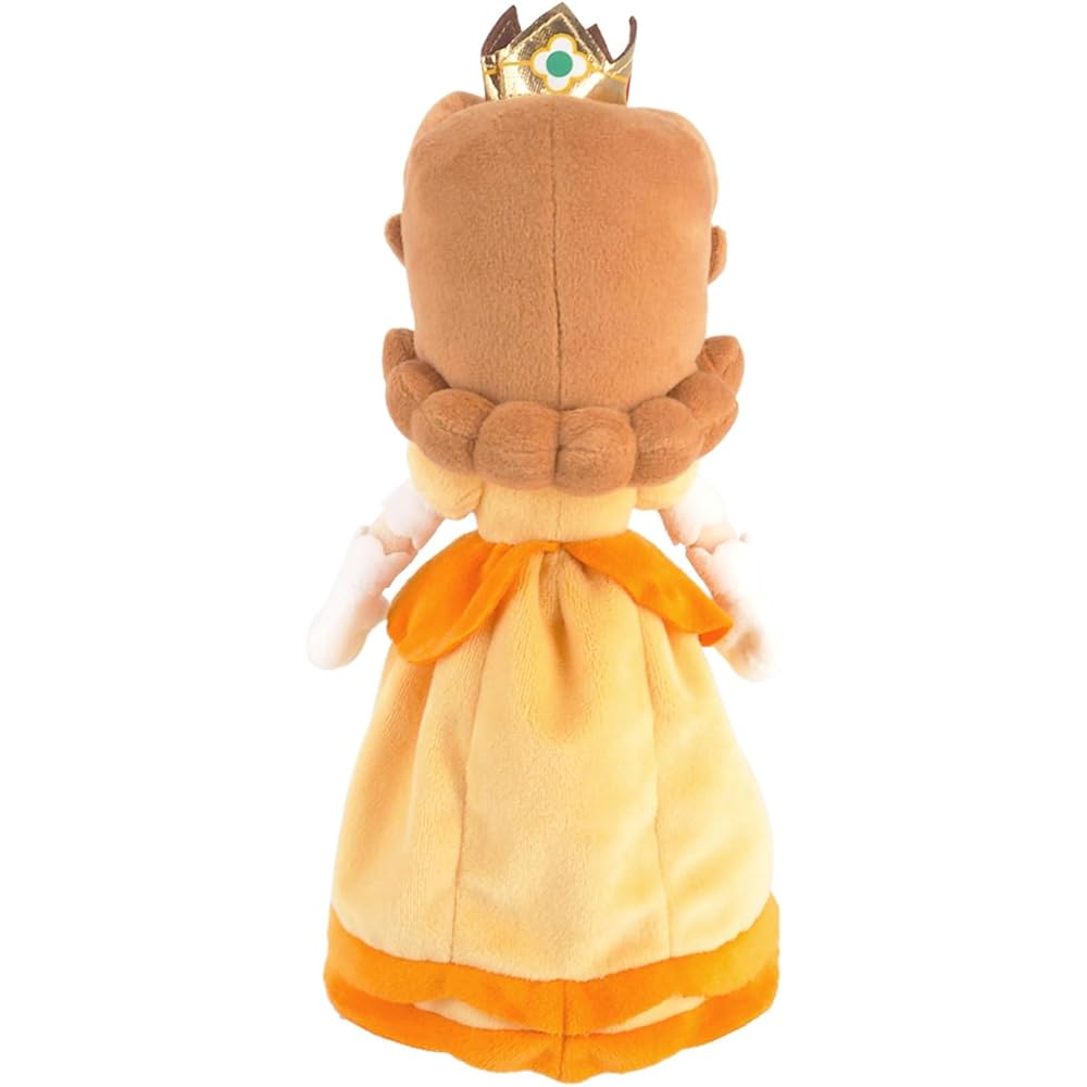 Sanei Boeki Super Mario All Star Collection Daisy Plush Toy 10x7.5x25cm
