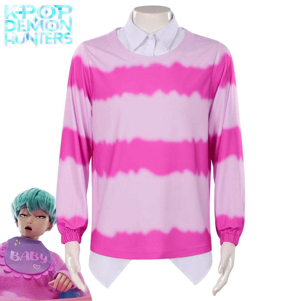 Cacciatore di Demoni Saga K-Pop: Set di Magliette Anime Cosplay Jinu Baby